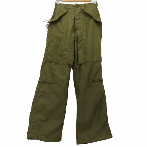 ユーエスアーミー US ARMY 70S TROUSERS HOT WEATHER FIRE RESISTANT NYLON OLIVE GREEN 106 ノーメックス ヘリクルーパンツ メンズ JPN:XS