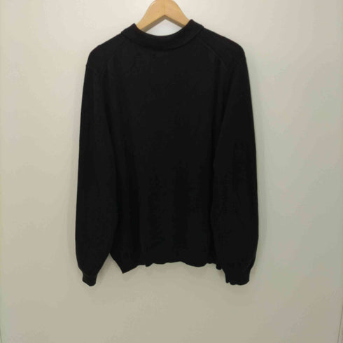 エディーバウアー Eddie Bauer 長袖ニットポロ メンズ import:M
