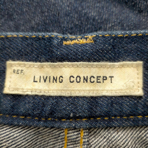 リビングコンセプト LIVING CONCEPT 5POCKET DENIM PANTS レディース JPN:0