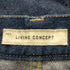 リビングコンセプト LIVING CONCEPT 5POCKET DENIM PANTS レディース JPN:0