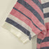 アイゾッドラコステ IZOD LACOSTE S/S ロゴ刺繍鹿の子 ボーダーポロシャツ メンズ JPN:L