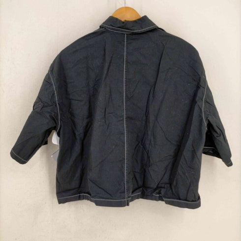 ザラ ZARA ステッチ シャツ レディース import:XS