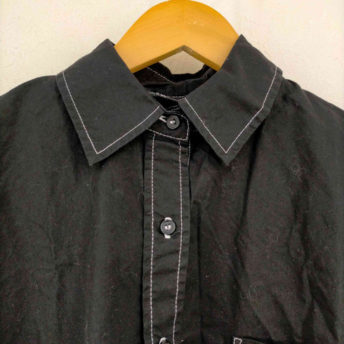 ザラ ZARA ステッチ シャツ レディース import:XS