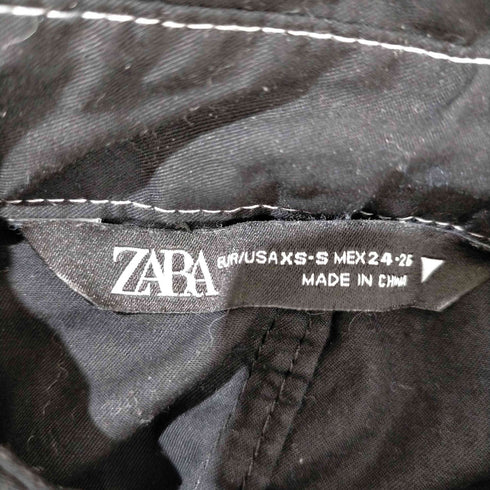 ザラ ZARA ステッチ シャツ レディース import:XS