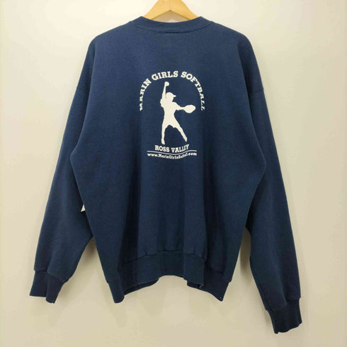 ヘインズ Hanes 90s 両面プリントクルーネックスウェット メンズ import:XL