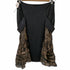 roberto cavalli シアープリーツスカート レディース 40
