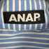 アナップ ANAP ストライプオーバーシャツ レディース FREE