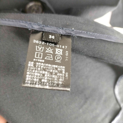 ユナイテッドアローズグリーンレーベルリラクシング UNITED ARROWS green label relaxing FM ロング テーラード ジャケット サマージャケット レディース 34