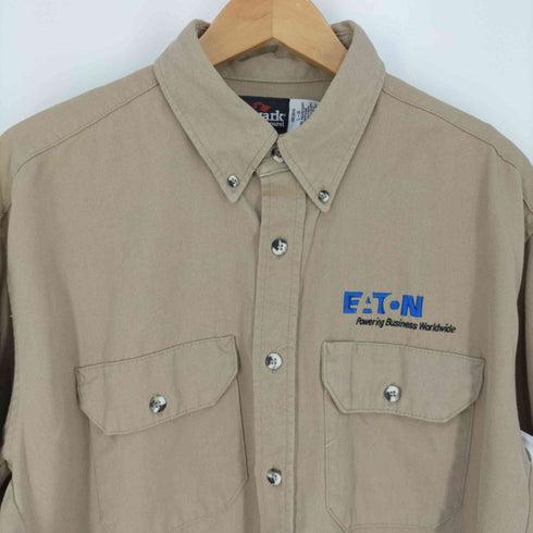 BULWARK 企業ロゴ ボタダウンシャツ メンズ import:L