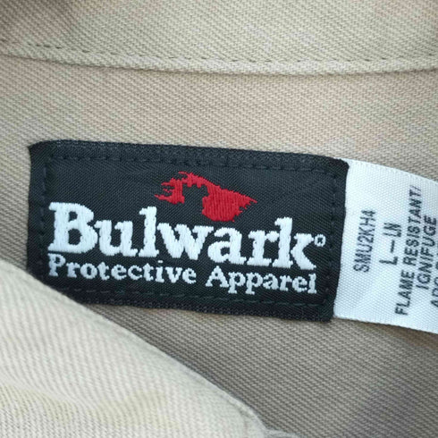 BULWARK 企業ロゴ ボタダウンシャツ メンズ import:L