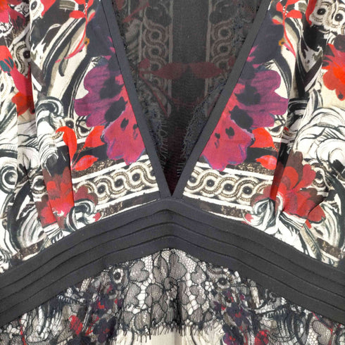 roberto cavalli 総柄 ワンピース レディース 40