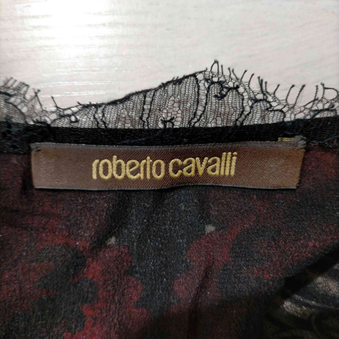 roberto cavalli 総柄 ワンピース レディース 40