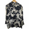 ザラ ZARA 総柄モノトーンブラウス レディース JPN:XS