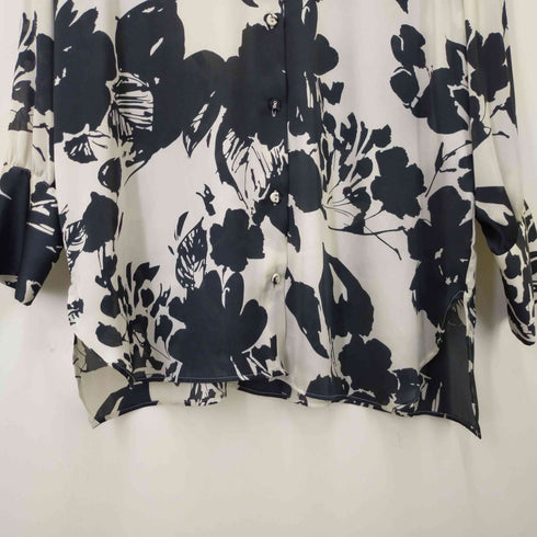 ザラ ZARA 総柄モノトーンブラウス レディース JPN:XS