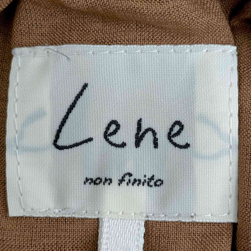 Lene non finto チェックフレアスカート レディース FREE