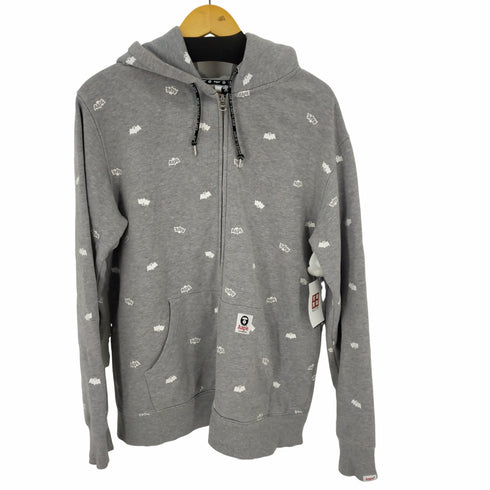 エーエイプバイアベイシングエイプ AAPE BY A BATHING APE 総柄プリント ジップアップパーカー メンズ JPN:XL