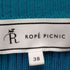 ロペピクニック Rope Picnic スカラネックリブニットプルオーバー レディース 38