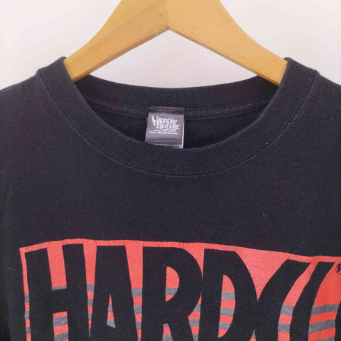 ハードコアチョコレート HARDCORE CHOCOLATE TENGA feat. HARDCC 愛と自由ブラック Tシャツ メンズ JPN:L