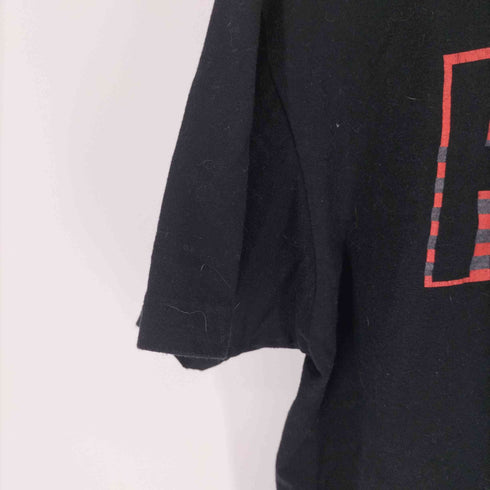 ハードコアチョコレート HARDCORE CHOCOLATE TENGA feat. HARDCC 愛と自由ブラック Tシャツ メンズ JPN:L