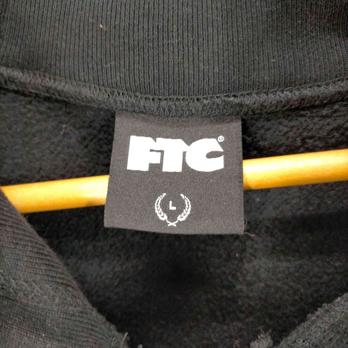エフティーシー FTC ボックスロゴ刺繍ジップパーカー メンズ JPN:L
