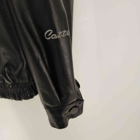 HEENIE HEENIE PU Leather High Neck Oversize Jacket メンズ