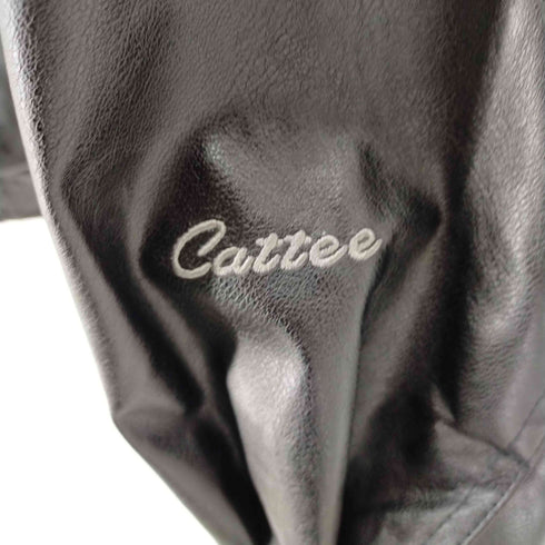 HEENIE HEENIE PU Leather High Neck Oversize Jacket メンズ