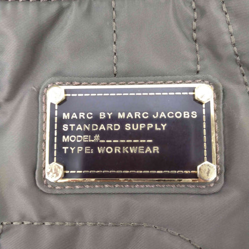 マークバイマークジェイコブス Marc by Marc Jacobs キルティングロゴ刺繍トートバッグ レディース