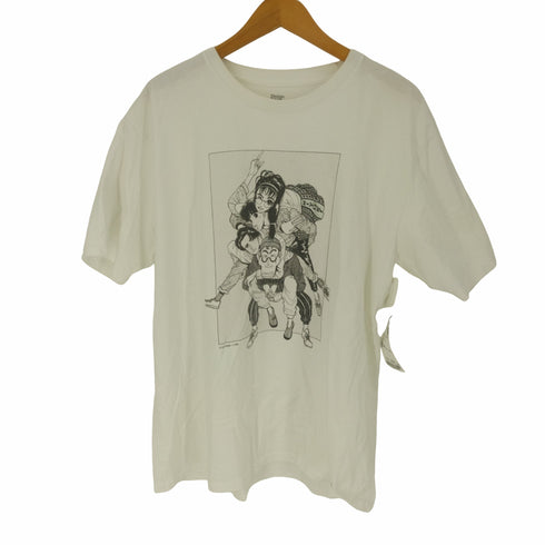 デザインティーシャツストアグラニフ Design Tshirts Store graniph ビッグコミックスピリッツ 40周年 Tシャツ キャラクター プリント メンズ JPN:XL