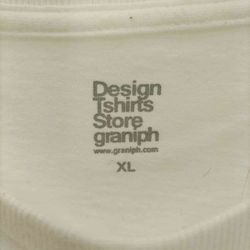 デザインティーシャツストアグラニフ Design Tshirts Store graniph ビッグコミックスピリッツ 40周年 Tシャツ キャラクター プリント メンズ JPN:XL