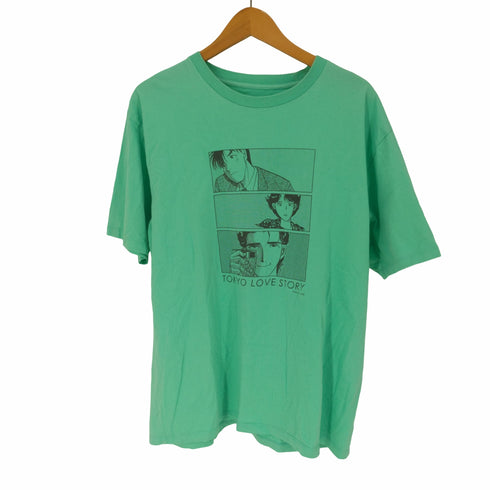 デザインティーシャツストアグラニフ Design Tshirts Store graniph ビッグコミックスピリッツ 40周年 Tシャツ キャラクター プリント アニメT メンズ JPN:XL