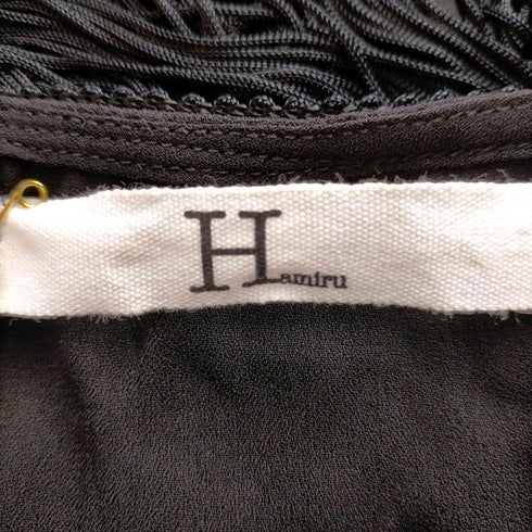 ハミル Hamiru フリンジワンピース レディース
