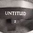 アンタイトル UNTITLED 比翼ボタン シャツブラウス レディース 2
