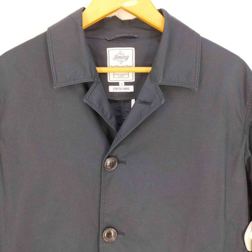 ビーミングバイビームス B:MING by BEAMS STRETCH FABRIC コットンポリウレタン ステンカラーコート メンズ JPN:M