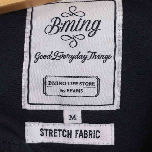 ビーミングバイビームス B:MING by BEAMS STRETCH FABRIC コットンポリウレタン ステンカラーコート メンズ JPN:M