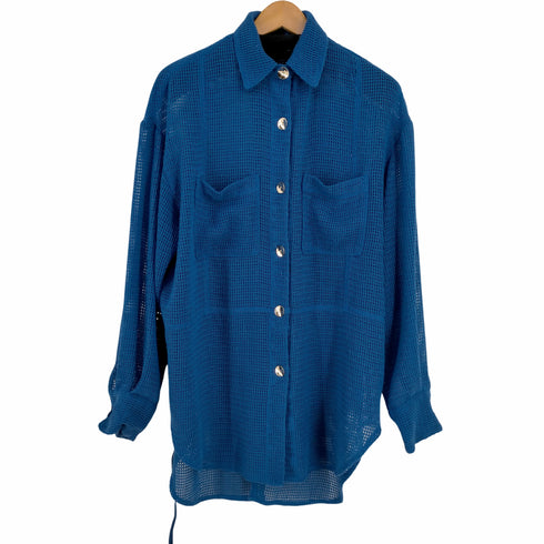 メゾンスペシャル MAISON SPECIAL 22SS メッシュシャツ レディース