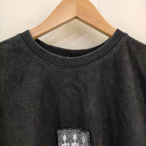 エムエムエルジー Mmlg ロゴ刺繍 クルーネックTシャツ レディース JPN:S