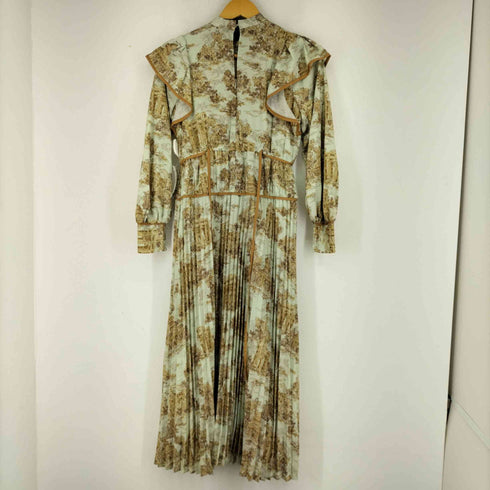 リリーブラウン Lily Brown 22AW ストラクチャープリントプリーツOP レディース JPN:0