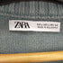 ザラ ZARA Vネックニットベスト メンズ import:L