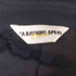 アベイシングエイプ A BATHING APE 裏地 ABCカモ 金ボタン 紺 ブレザー 紺ブレ コットン リネン テーラードジャケット メンズ JPN:S