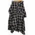 スライ SLY DAMAGE FLANNEL 2WAY スカート レディース JPN:2