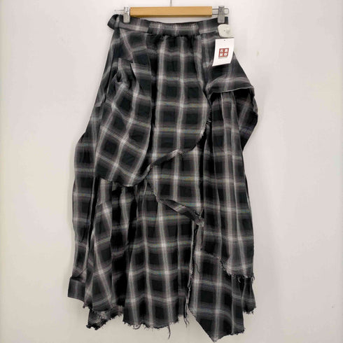 スライ SLY DAMAGE FLANNEL 2WAY スカート レディース JPN:2