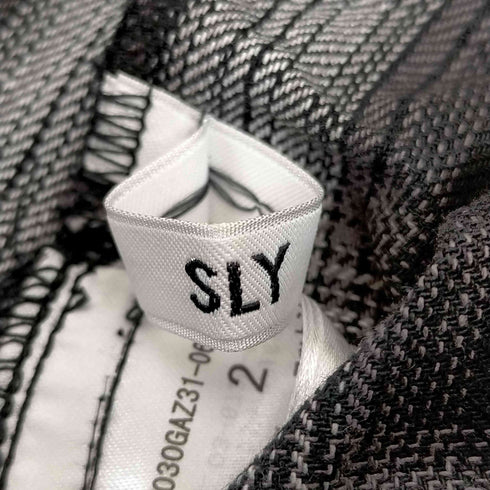 スライ SLY DAMAGE FLANNEL 2WAY スカート レディース JPN:2