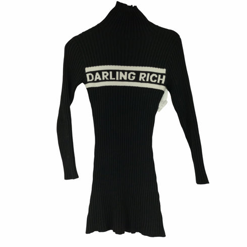 ダーリッチ Darich 22AW AWジャガードニットミニワンピース レディース FREE