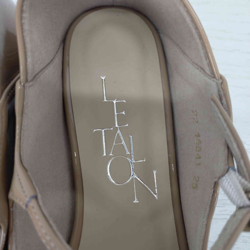 ルタロン Le Talon エナメル ストラップ パンプス レディース 22