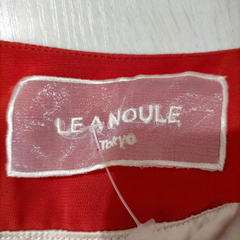 le a noule プリーツ シフォン ワンピース レディース JPN:38