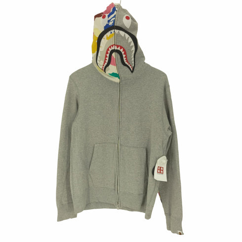 アベイシングエイプ A BATHING APE Multi Camo Shark Vintage Hoodie マルチカモ シャーク フルジップ パーカー メンズ JPN:M