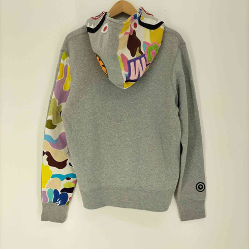 アベイシングエイプ A BATHING APE Multi Camo Shark Vintage Hoodie マルチカモ シャーク フルジップ パーカー メンズ JPN:M