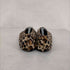 ザラ ZARA ハラコ パンプス Flats Leopard V Cut Calf Pony Hair Ballerinas Retro レディース EUR:39