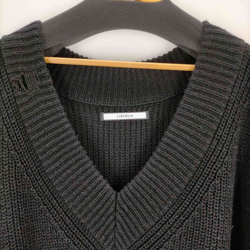 リベルム LIBERUM 19AW Damage over knit メンズ 2