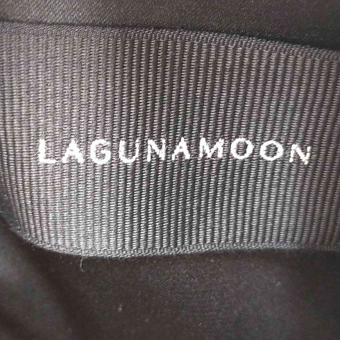 ラグナムーン Lagunamoon 花柄シアースリーブワンピース レディース JPN:M